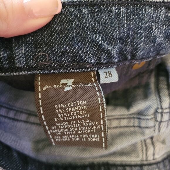 7 for all mankind dojo Bermuda shorts - Picture 5 of 5